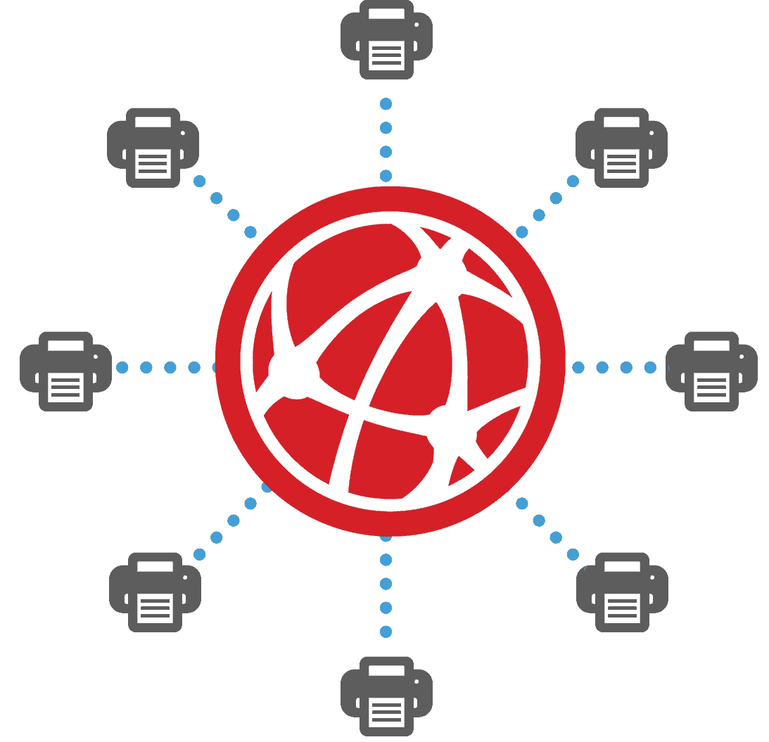 vScope centralize printers printer status